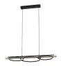 Eglo Pendant Boyal Wood Black, Brown 40.5W 3600lm - 830 Warm White | Dimmable